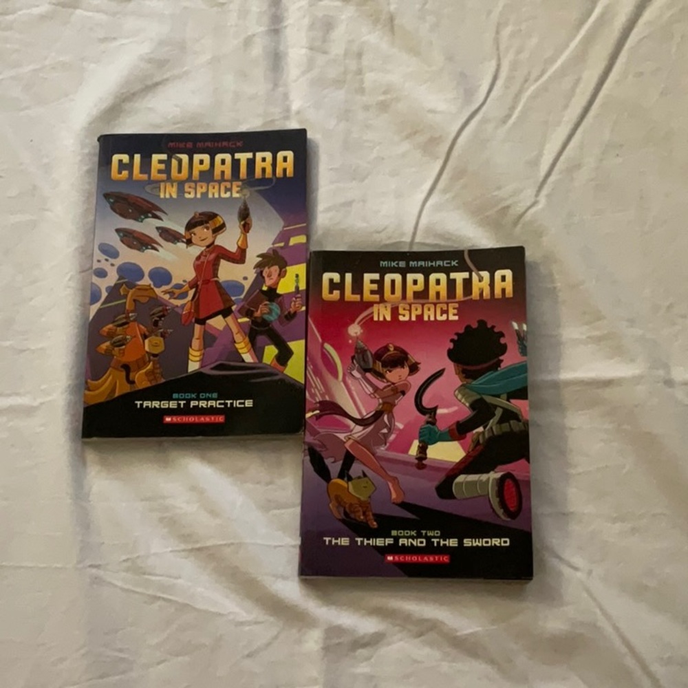 Cleopatra in space Graphic Novels  Books 1 & 2